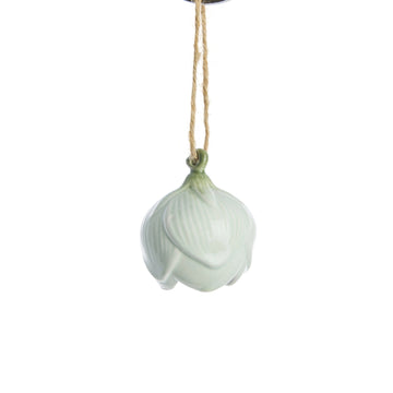 Dehlia set med 2 blomdekorationer L. Grön