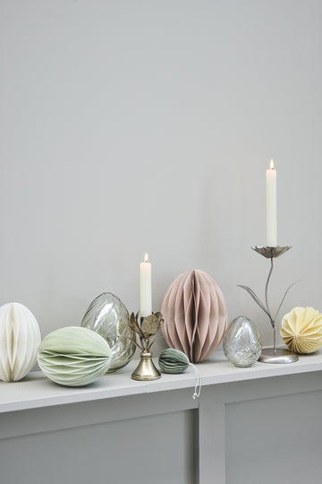 Papillaäggdekoration H20 Ros