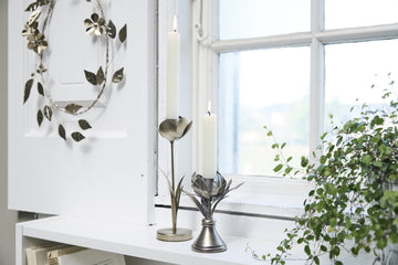 Stillia blomljusstake H22 L. Guld