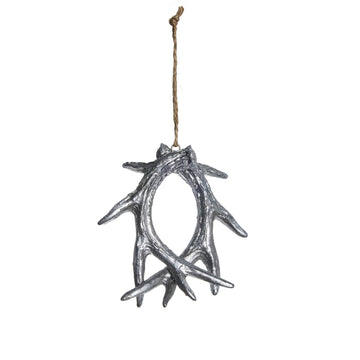 Serafina horn H10,7 cm. antikt silver