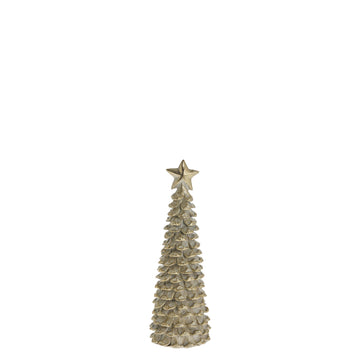 Serafina julgran H19,5 cm. ljust guld