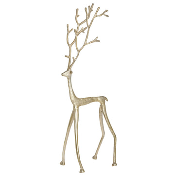 Marely dekoration H73 cm. ljust guld