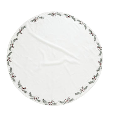 Penine julgransmatta H cm. vit