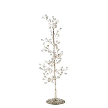 Crysilia dekoration H30 cm. ljust guld