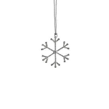 Adalia ornament H7 cm. silver