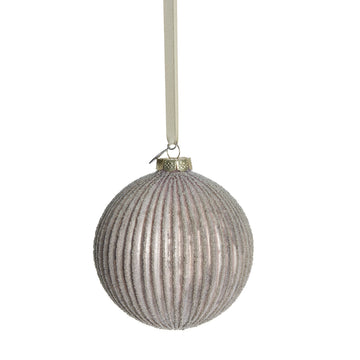 Norille dekoration H10 cm. støvet rosa