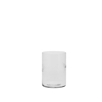Carla vas H13 cm. transparent
