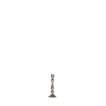 Ingrid ljushållare H12 cm. silver