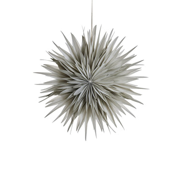 Palisia dekoration H cm. lysegrå