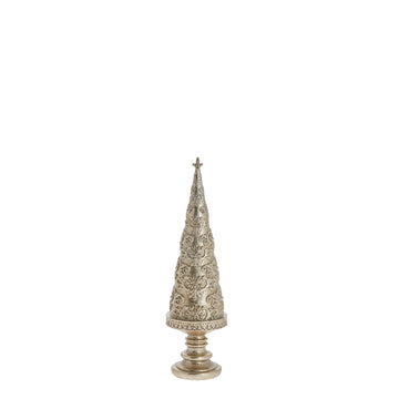 Semira dekoration H21,5 cm. ljust guld