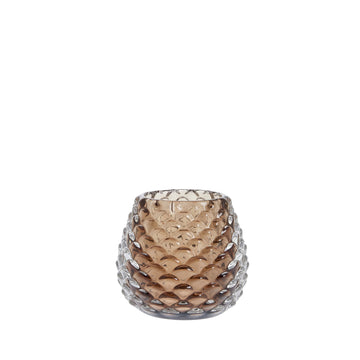 Conia värmeljushållare H8,5 cm. brun