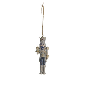 Nuttia ornament H10 cm. mørkegrå
