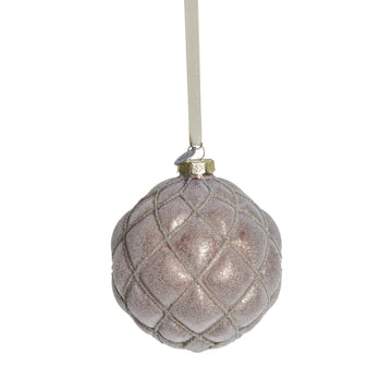 Norille dekoration H10 cm. støvet rosa