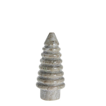 Elinne dekoration H13 cm. mørk sand