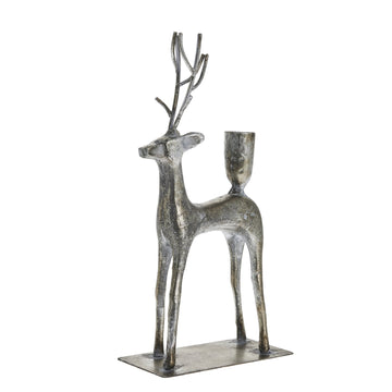 Misella ljushållare H29 cm. antikt silver