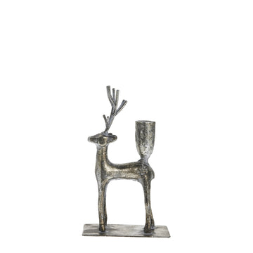 Misella ljushållare H20 cm. antikt silver