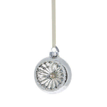 Hevig dekoration H8 cm. silver