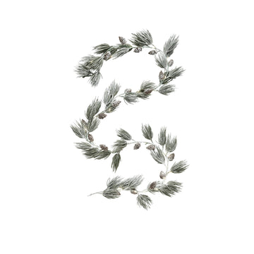 Rosillia girlander H4 cm. grön