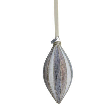Nomillia ornament H13 cm. benvit