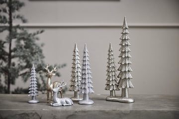 Sissia dekoration H15 cm. silver