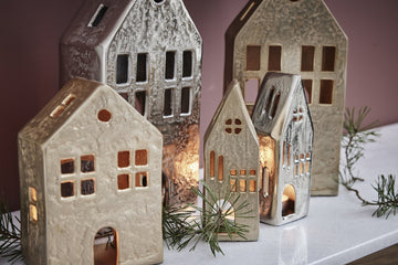 Marlinne dekoration H30 cm. silver