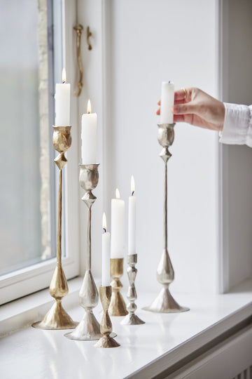 Ingrid ljushållare H33,5 cm. silver