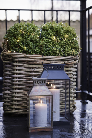 Signe lykta H38,5 cm. svart