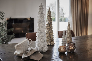 Sissia dekoration H15 cm. silver