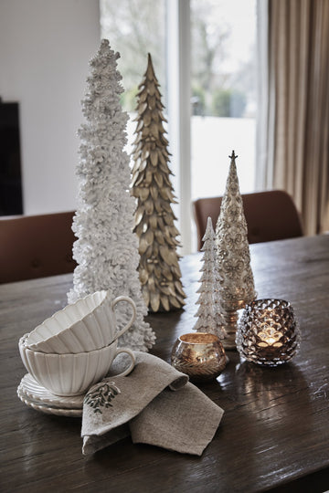 Semira dekoration H21,5 cm. ljust guld