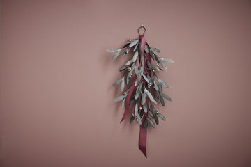 Mistlia dekoration H38 cm. antikk grå