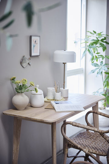 Sofillia bordslampa H53 Ø cm. vit