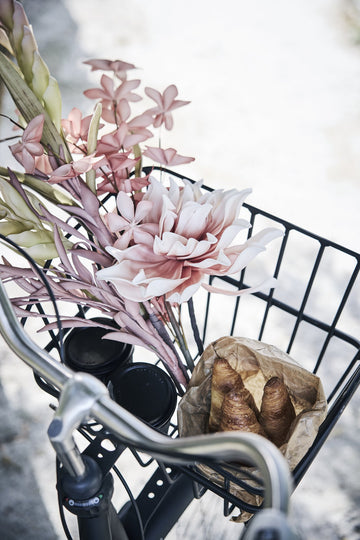 Happia blomsterdekoration H7 cm. Rosbrun