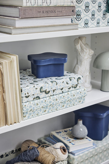 Ellen 2-pack eske sett 34 cm vit