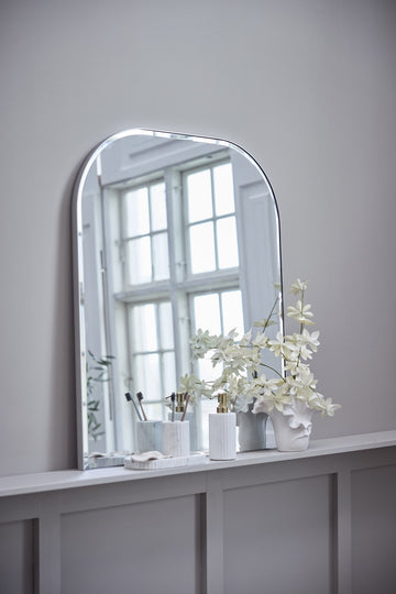 Eliana tandmugg H10,5 cm. vit marmor