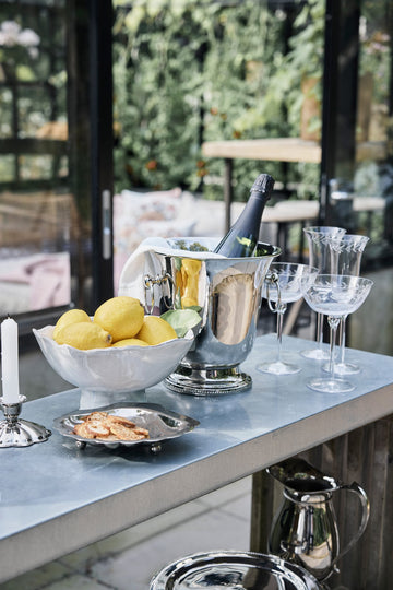 Dauphine champagneglas 18 cl. transparent