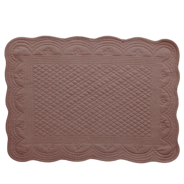 Estrid underlägg 48,5x33,5 cm. rosa