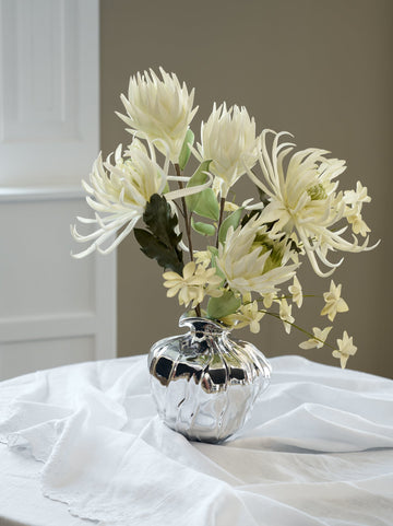 Celeste-vas D H25 Silver