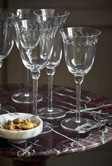 Dauphine rödvinsglas 35 cl. transparent