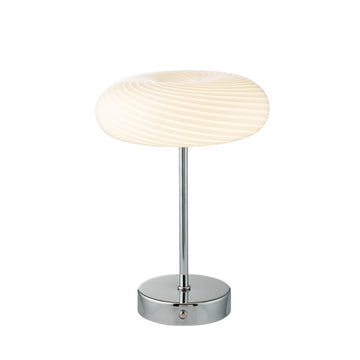 Nedine bärbar LED-lampa 18x18x25 cm.