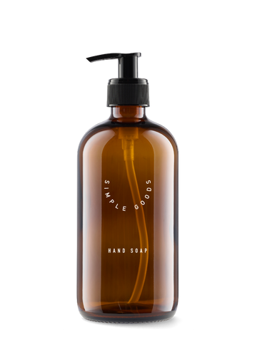 Glasflaska för handtvål 500 ml