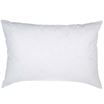 Dun innerkudde 62x42 cm. vit