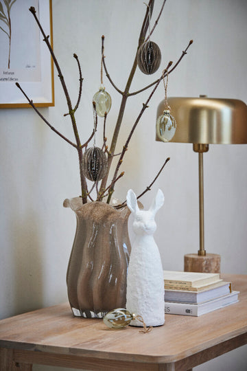 Sekoua påskfigur H31,5 cm. vit