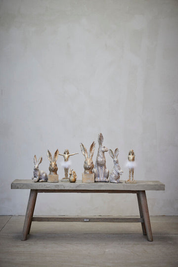 Semina påskdekoration H32,5 cm. ljust guld