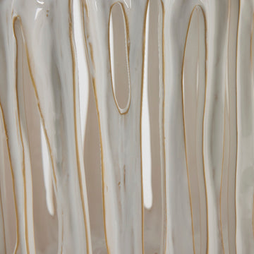 Marlille lykta H16,5 cm. vit