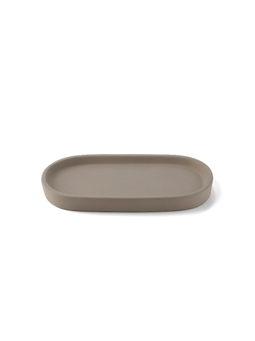 Clean Oval bricka i betong