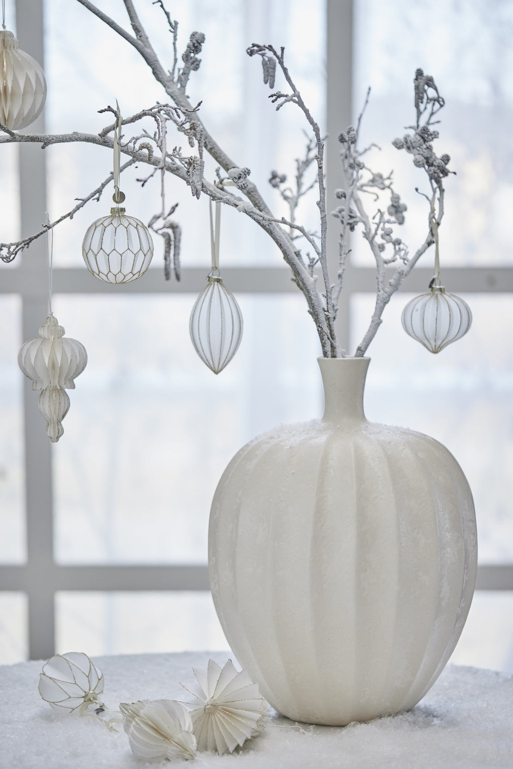 Navina julkula 12 cm vit – Lene Bjerre Design SE